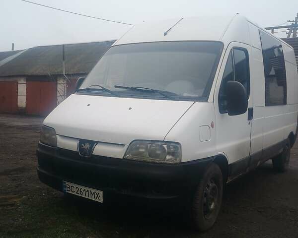 Білий Пежо Boxer, об'ємом двигуна 2.2 л та пробігом 485 тис. км за 3423 $, фото 1 на Automoto.ua