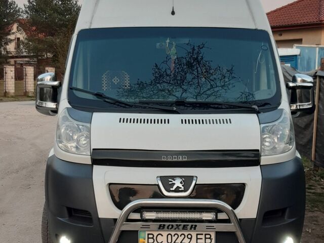 Белый Пежо Boxer, объемом двигателя 2.2 л и пробегом 332 тыс. км за 9200 $, фото 1 на Automoto.ua