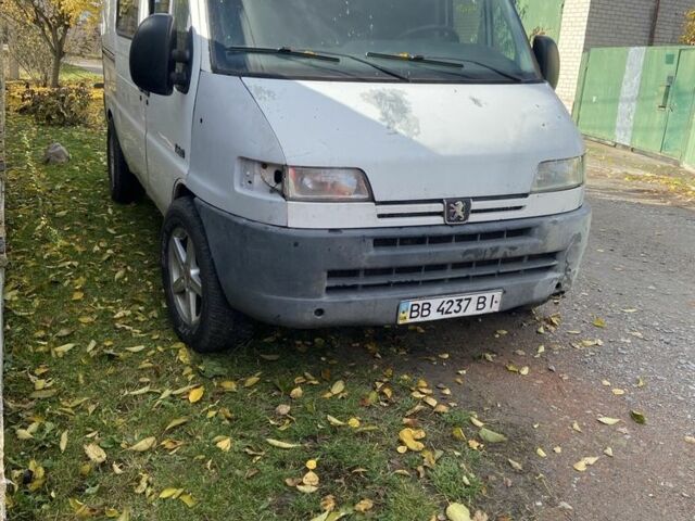 Белый Пежо Boxer, объемом двигателя 2.5 л и пробегом 230 тыс. км за 2300 $, фото 1 на Automoto.ua