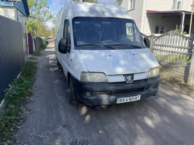 Білий Пежо Boxer, об'ємом двигуна 2.8 л та пробігом 445 тис. км за 2250 $, фото 1 на Automoto.ua