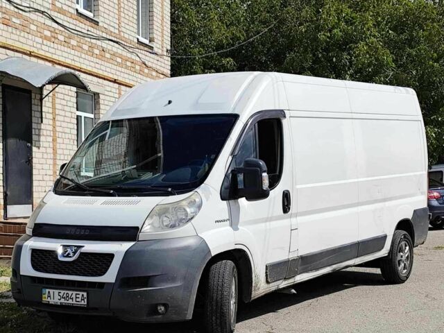 Белый Пежо Boxer, объемом двигателя 2.2 л и пробегом 342 тыс. км за 6500 $, фото 1 на Automoto.ua