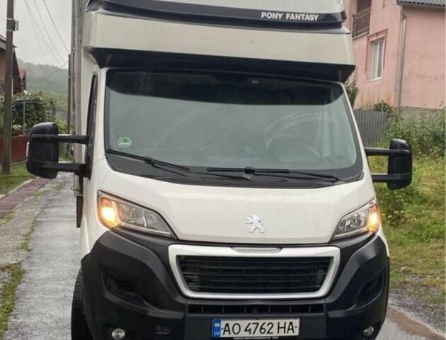 Белый Пежо Boxer, объемом двигателя 2.2 л и пробегом 306 тыс. км за 13300 $, фото 1 на Automoto.ua