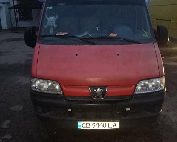 Червоний Пежо Boxer, об'ємом двигуна 2.18 л та пробігом 300 тис. км за 3500 $, фото 1 на Automoto.ua