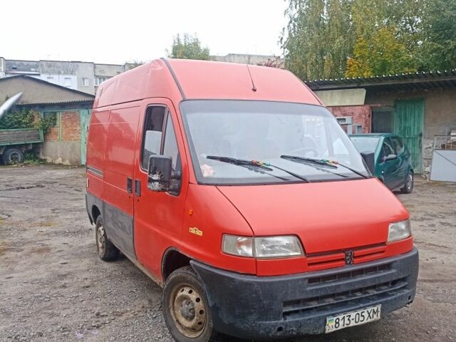 Красный Пежо Boxer, объемом двигателя 1.9 л и пробегом 380 тыс. км за 1600 $, фото 1 на Automoto.ua