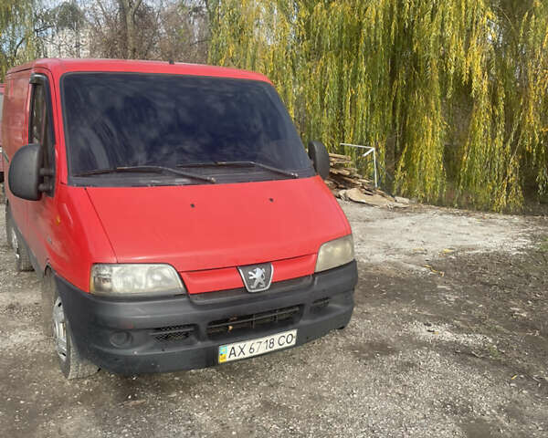 Червоний Пежо Boxer, об'ємом двигуна 2 л та пробігом 588 тис. км за 3500 $, фото 1 на Automoto.ua