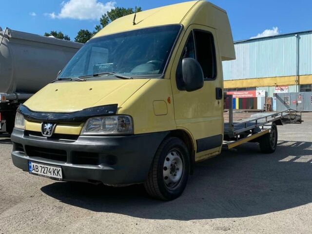 Желтый Пежо Boxer, объемом двигателя 2.8 л и пробегом 300 тыс. км за 4523 $, фото 1 на Automoto.ua