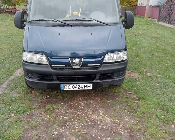 Синий Пежо Boxer, объемом двигателя 2.18 л и пробегом 300 тыс. км за 2750 $, фото 1 на Automoto.ua