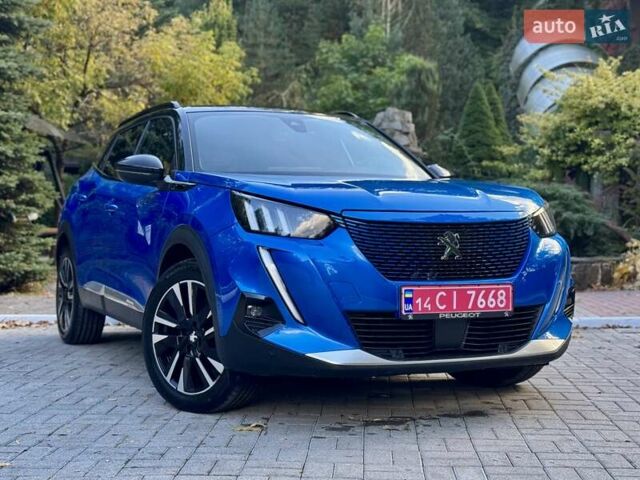 Синий Пежо e-2008, объемом двигателя 0 л и пробегом 67 тыс. км за 16000 $, фото 1 на Automoto.ua