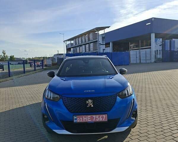 Синий Пежо e-2008, объемом двигателя 0 л и пробегом 39 тыс. км за 19700 $, фото 1 на Automoto.ua