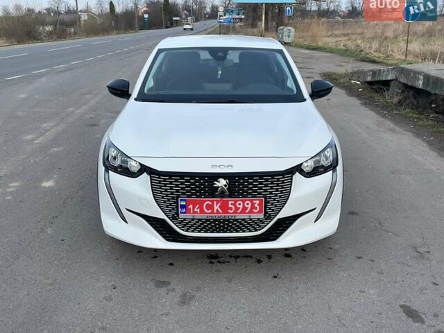 Белый Пежо e-208, объемом двигателя 0 л и пробегом 76 тыс. км за 15900 $, фото 1 на Automoto.ua