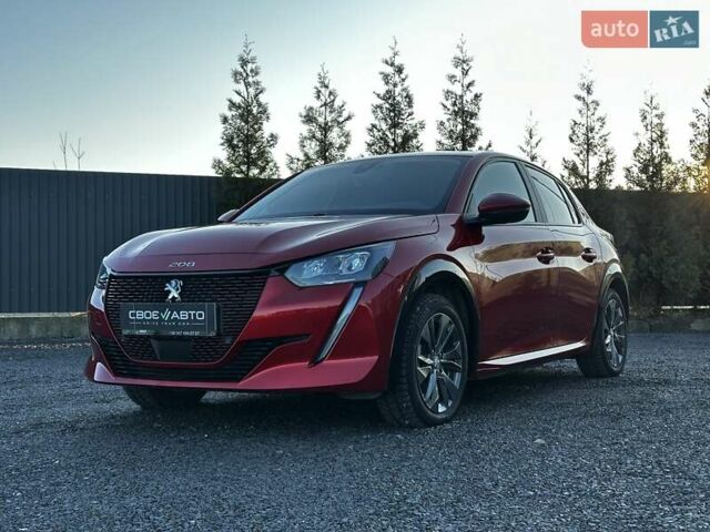 Красный Пежо e-208, объемом двигателя 0 л и пробегом 40 тыс. км за 15999 $, фото 1 на Automoto.ua