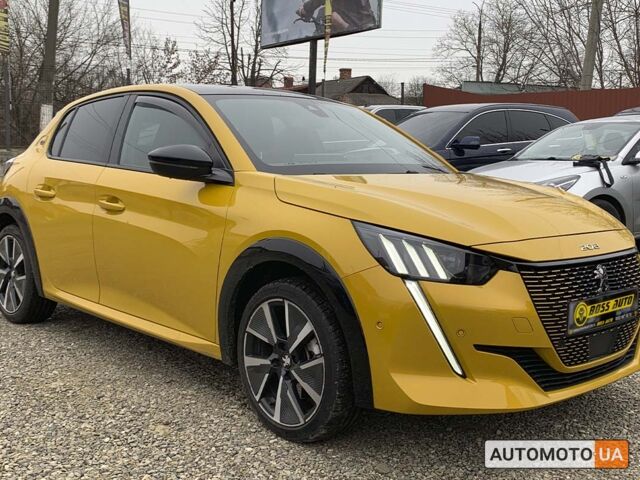 Желтый Пежо e-208, объемом двигателя 50 л и пробегом 137 тыс. км за 14999 $, фото 1 на Automoto.ua