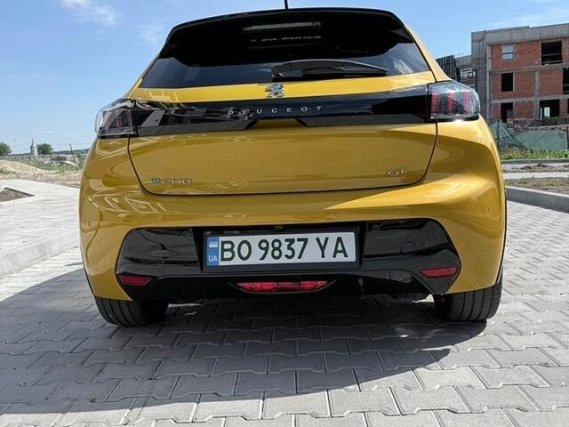 Жовтий Пежо e-208, об'ємом двигуна 0 л та пробігом 40 тис. км за 14999 $, фото 1 на Automoto.ua