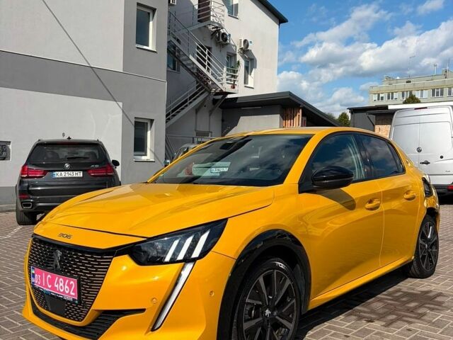 Жовтий Пежо e-208, об'ємом двигуна 0 л та пробігом 88 тис. км за 12600 $, фото 1 на Automoto.ua