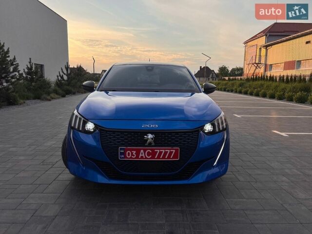 Синий Пежо e-208, объемом двигателя 0 л и пробегом 176 тыс. км за 13800 $, фото 1 на Automoto.ua
