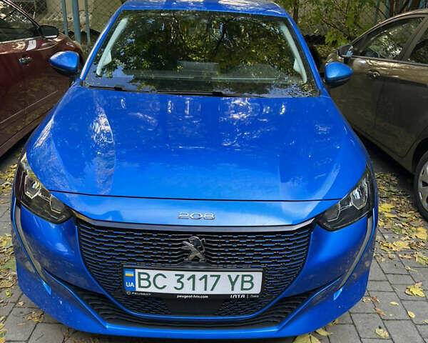 Синій Пежо e-208, об'ємом двигуна 0 л та пробігом 49 тис. км за 14000 $, фото 1 на Automoto.ua