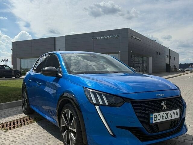 Синій Пежо e-208, об'ємом двигуна 0 л та пробігом 78 тис. км за 13900 $, фото 1 на Automoto.ua