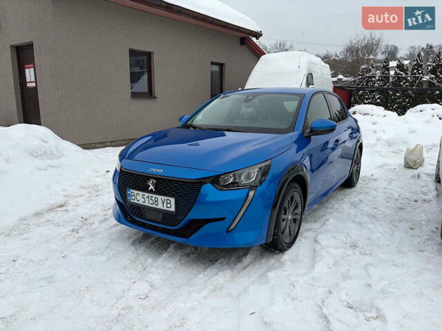 Синій Пежо e-208, об'ємом двигуна 0 л та пробігом 44 тис. км за 12800 $, фото 1 на Automoto.ua