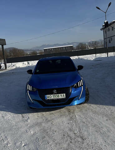 Синий Пежо e-208, объемом двигателя 0 л и пробегом 690 тыс. км за 14700 $, фото 1 на Automoto.ua