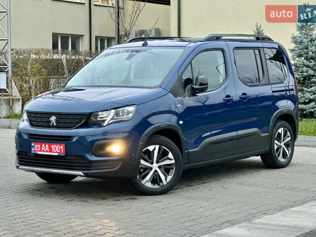Синій Пежо e-Rifter, об'ємом двигуна 0 л та пробігом 50 тис. км за 19777 $, фото 1 на Automoto.ua