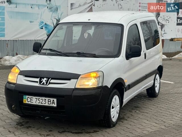 Белый Пежо Partner, объемом двигателя 1.9 л и пробегом 222 тыс. км за 2950 $, фото 1 на Automoto.ua