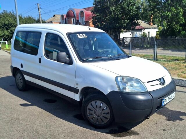 Белый Пежо Partner, объемом двигателя 1.6 л и пробегом 406 тыс. км за 3499 $, фото 1 на Automoto.ua