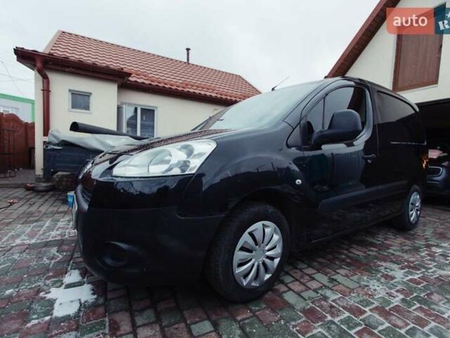 Черный Пежо Partner, объемом двигателя 1.56 л и пробегом 153 тыс. км за 7200 $, фото 1 на Automoto.ua