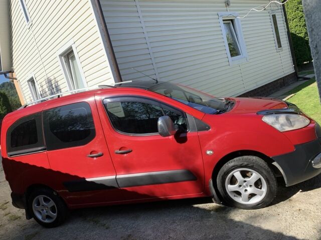 Красный Пежо Partner, объемом двигателя 1.6 л и пробегом 298 тыс. км за 5175 $, фото 1 на Automoto.ua