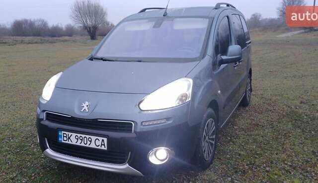 Серый Пежо Partner, объемом двигателя 1.6 л и пробегом 243 тыс. км за 8800 $, фото 1 на Automoto.ua