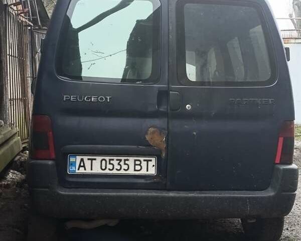 Синий Пежо Partner, объемом двигателя 1.9 л и пробегом 600 тыс. км за 1000 $, фото 1 на Automoto.ua
