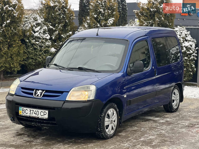 Синий Пежо Partner, объемом двигателя 2 л и пробегом 206 тыс. км за 2650 $, фото 1 на Automoto.ua