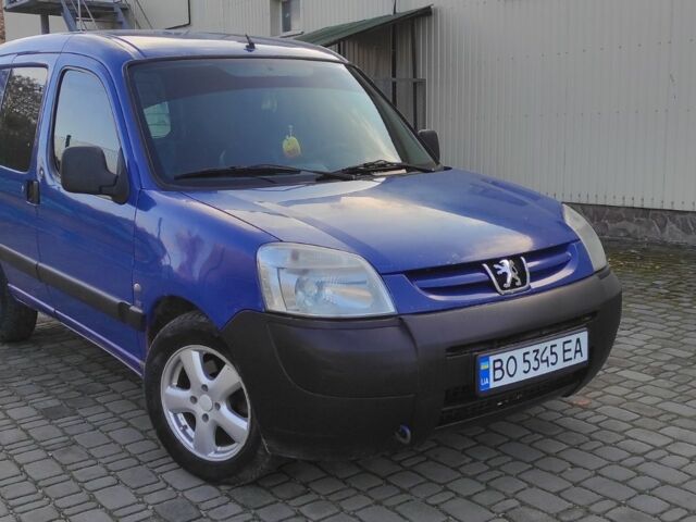 Синій Пежо Partner, об'ємом двигуна 2 л та пробігом 500 тис. км за 2450 $, фото 1 на Automoto.ua