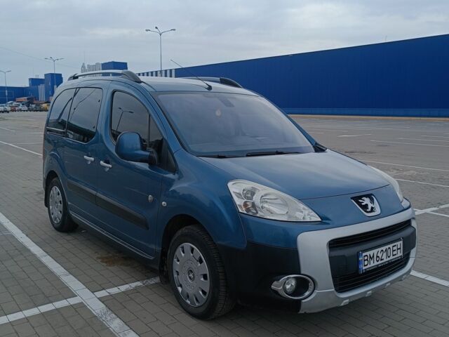 Синий Пежо Partner, объемом двигателя 1.6 л и пробегом 132 тыс. км за 8800 $, фото 1 на Automoto.ua