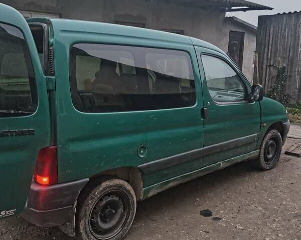 Зелений Пежо Partner, об'ємом двигуна 1.9 л та пробігом 300 тис. км за 2150 $, фото 1 на Automoto.ua