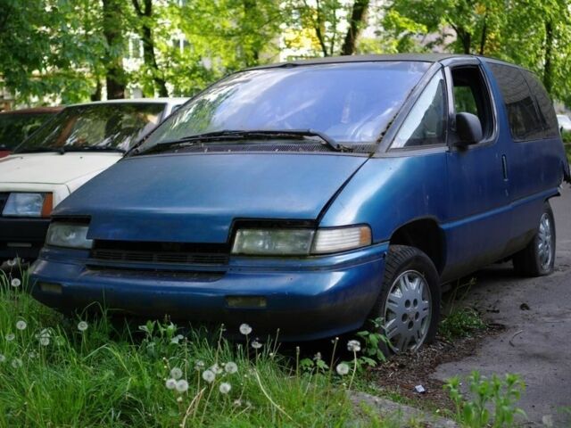 Синий Понтиак Транс Спорт, объемом двигателя 3 л и пробегом 250 тыс. км за 224 $, фото 1 на Automoto.ua