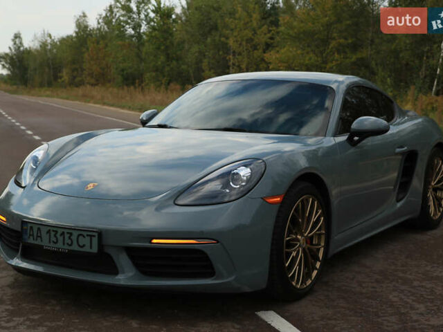 Серый Порше 718 Cayman, объемом двигателя 2 л и пробегом 20 тыс. км за 57000 $, фото 1 на Automoto.ua