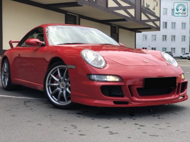 Красный Порше 911, объемом двигателя 3.8 л и пробегом 55 тыс. км за 38999 $, фото 1 на Automoto.ua