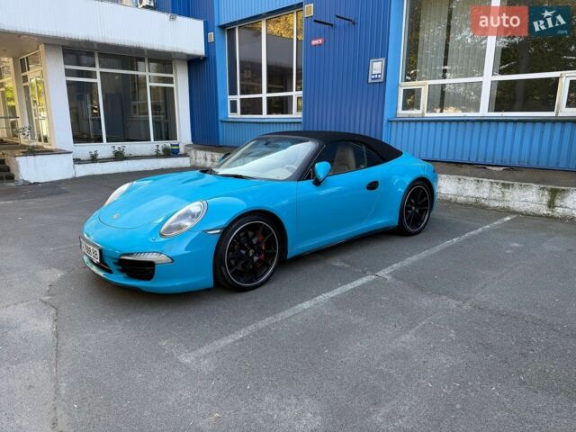 Синий Порше 911, объемом двигателя 3.8 л и пробегом 85 тыс. км за 80000 $, фото 1 на Automoto.ua
