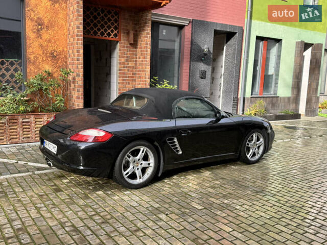 Черный Порше Бокстер, объемом двигателя 2.69 л и пробегом 110 тыс. км за 22500 $, фото 1 на Automoto.ua