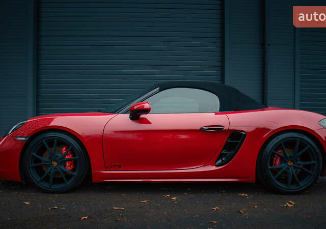 Красный Порше Бокстер, объемом двигателя 2.5 л и пробегом 77 тыс. км за 65000 $, фото 1 на Automoto.ua