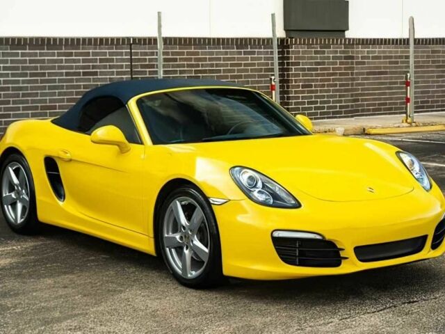 Жовтий Порше Boxster, об'ємом двигуна 2.7 л та пробігом 72 тис. км за 28900 $, фото 1 на Automoto.ua
