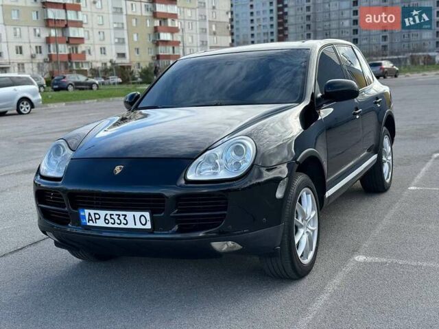 Черный Порше Каен, объемом двигателя 4.51 л и пробегом 212 тыс. км за 7499 $, фото 1 на Automoto.ua