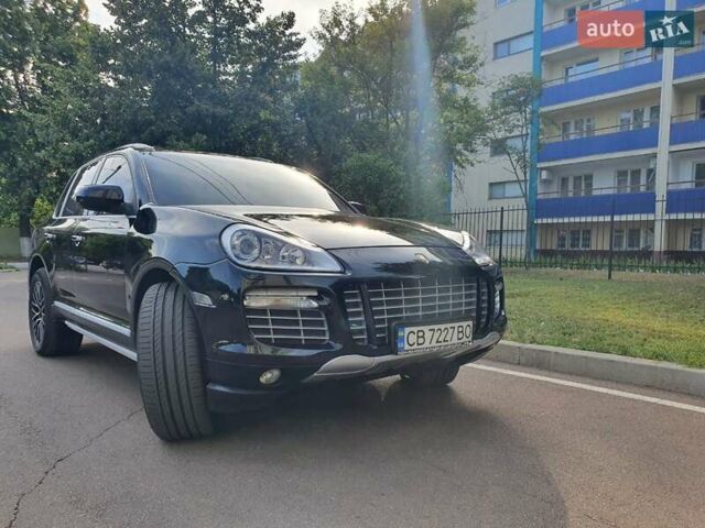 Черный Порше Каен, объемом двигателя 4.8 л и пробегом 186 тыс. км за 14500 $, фото 1 на Automoto.ua