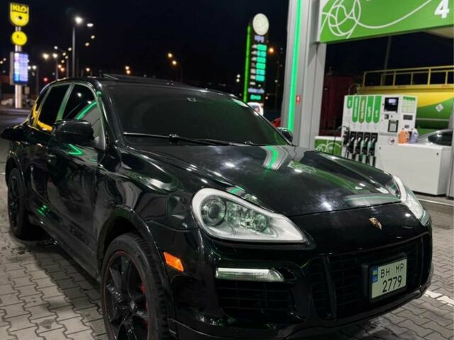 Черный Порше Каен, объемом двигателя 4.8 л и пробегом 138 тыс. км за 7999 $, фото 1 на Automoto.ua