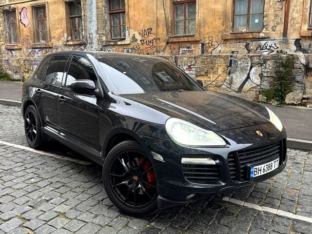 Черный Порше Каен, объемом двигателя 4.8 л и пробегом 140 тыс. км за 7500 $, фото 1 на Automoto.ua