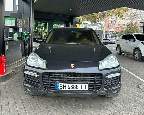 Черный Порше Каен, объемом двигателя 4.8 л и пробегом 147 тыс. км за 9500 $, фото 1 на Automoto.ua
