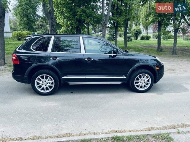 Черный Порше Каен, объемом двигателя 4.8 л и пробегом 94 тыс. км за 11800 $, фото 1 на Automoto.ua