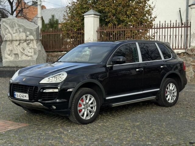 Черный Порше Каен, объемом двигателя 4.8 л и пробегом 170 тыс. км за 9000 $, фото 1 на Automoto.ua