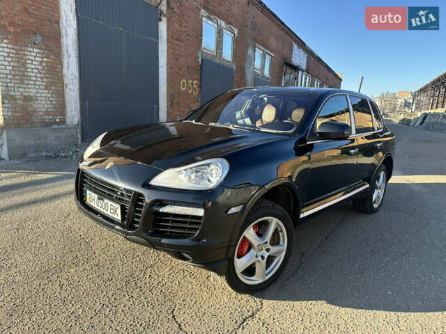 Черный Порше Каен, объемом двигателя 4.81 л и пробегом 120 тыс. км за 14800 $, фото 1 на Automoto.ua