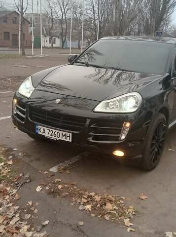 Черный Порше Каен, объемом двигателя 4.81 л и пробегом 234 тыс. км за 9900 $, фото 1 на Automoto.ua
